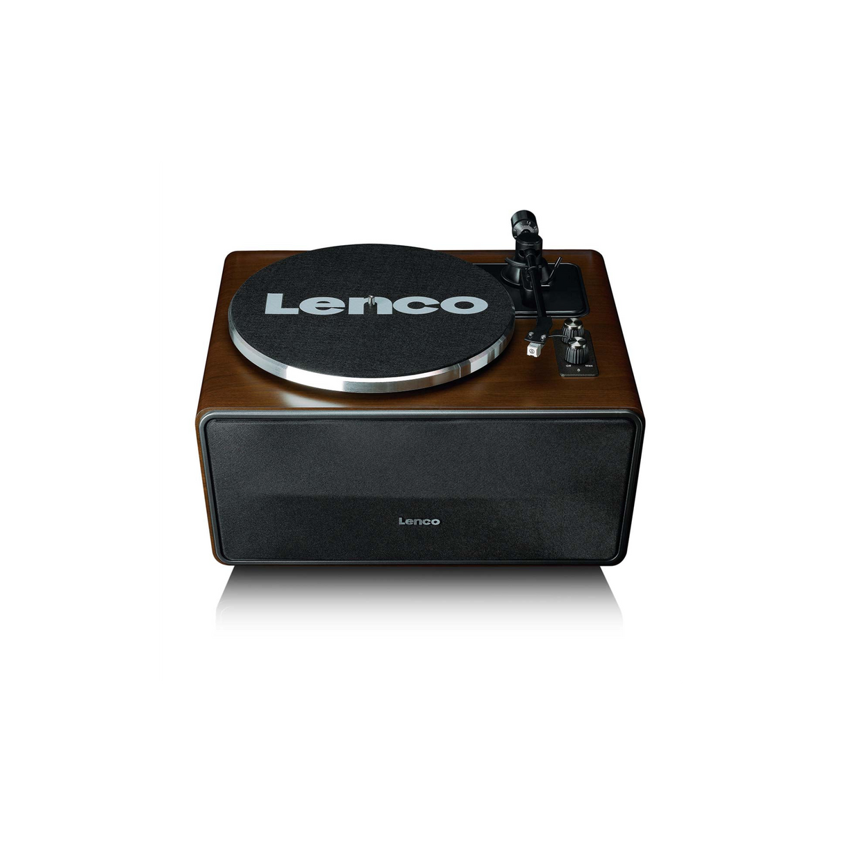Lenco LS-470WA - Record Player with built-in speakers and Bluetooth (Walnut)