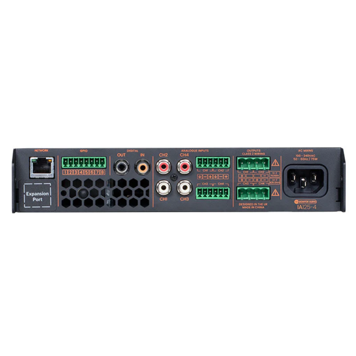 Monitor Audio IA125-4 - 4 Channel Power Amplifier (250W)