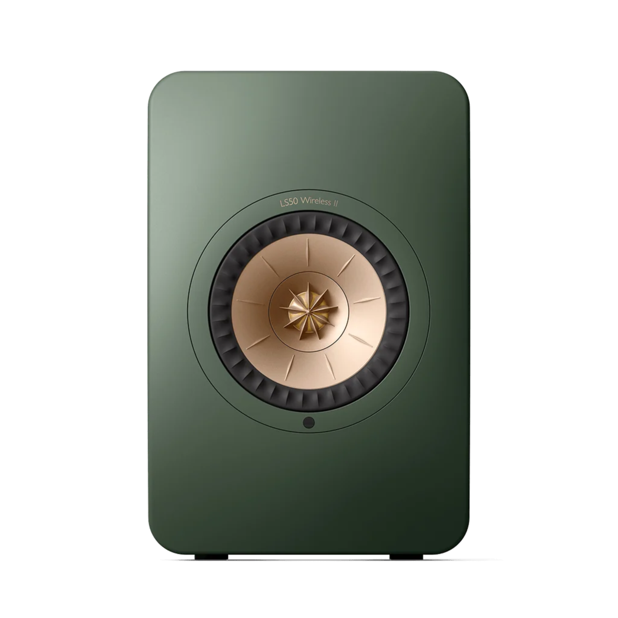 KEF LS50 Wireless 2 - Powered/Active Bookshelf Speaker (Pair) (Moss Green)