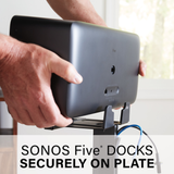 Sanus WSS52 Speaker Stand for Sonos Five Speakers (Black) (Each)