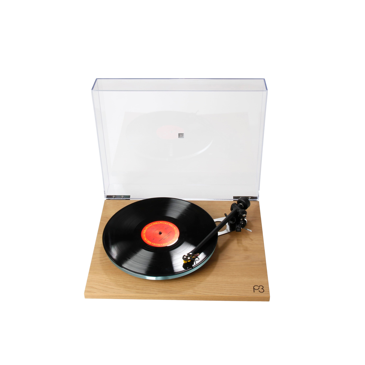 Rega Planar 3 Belt-Drive Turntable with ND3 MM Cartridge (Light Oak)