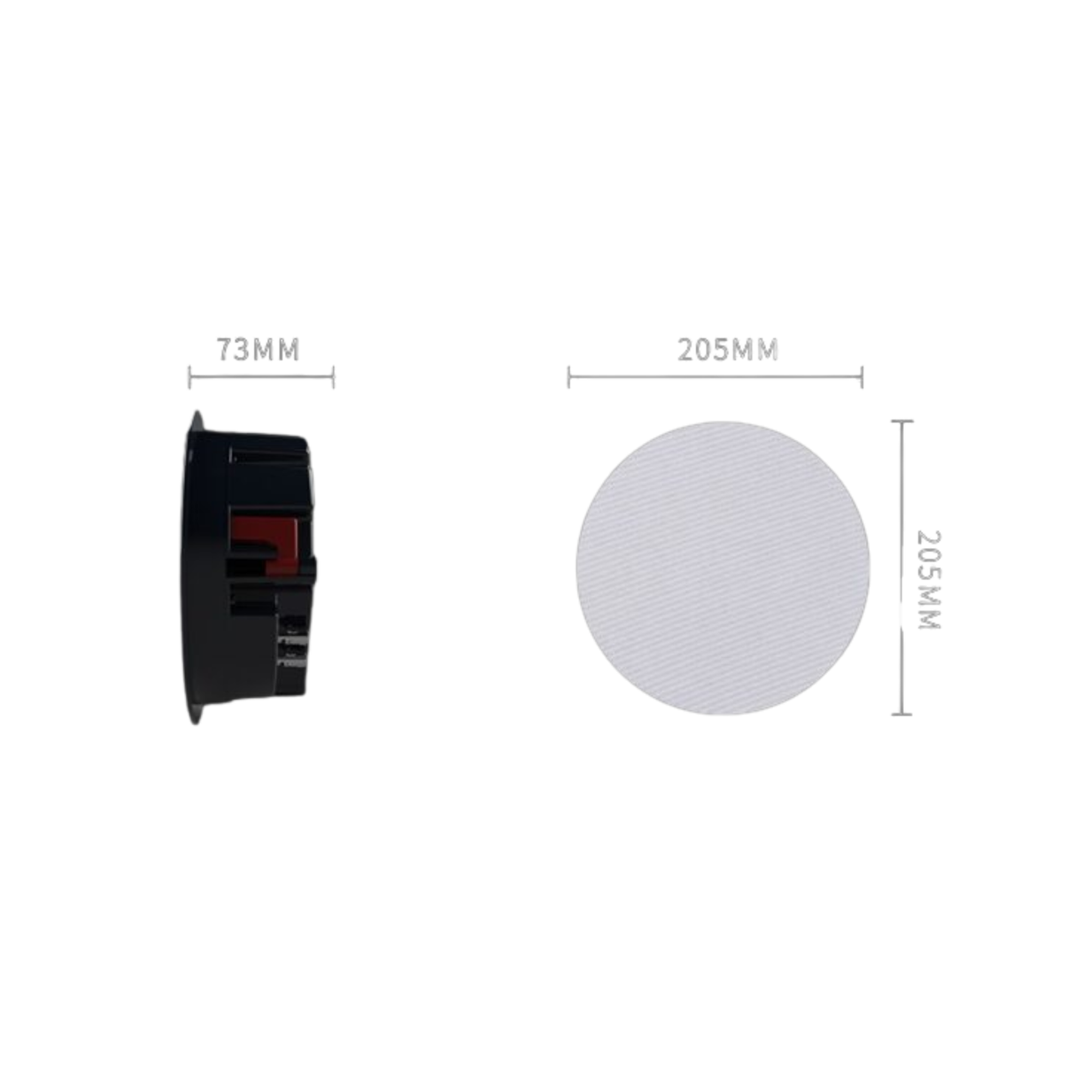 Multi AV Sava Active - Active Wifi Enabled Hi Res Airplay 2 Multi Room In-Ceiling Speakers (Each) (30 Watts)
