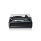 Lenco LS-430BK - Record Player with built-in speakers (Black)
