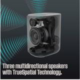 Bose Lifestyle Ultra Speaker - Wireless Home Speaker, TrueSpatial Audio, CleanBass, AirPlay & Google Cast (Black) (Pair)