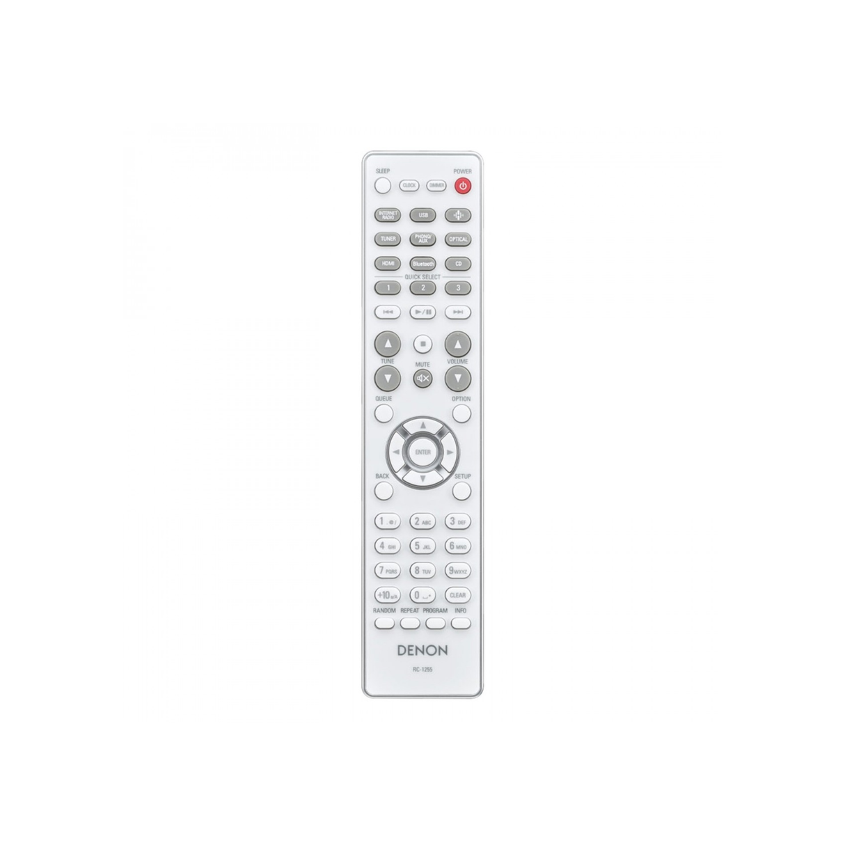 Denon Ceol RCD-N12 HiFi System with CD, Wifi, Bluetooth and FM/AM Tuner (White)