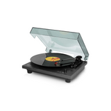 Lenco LS-10BK - Record Player with built-in speakers (Black)