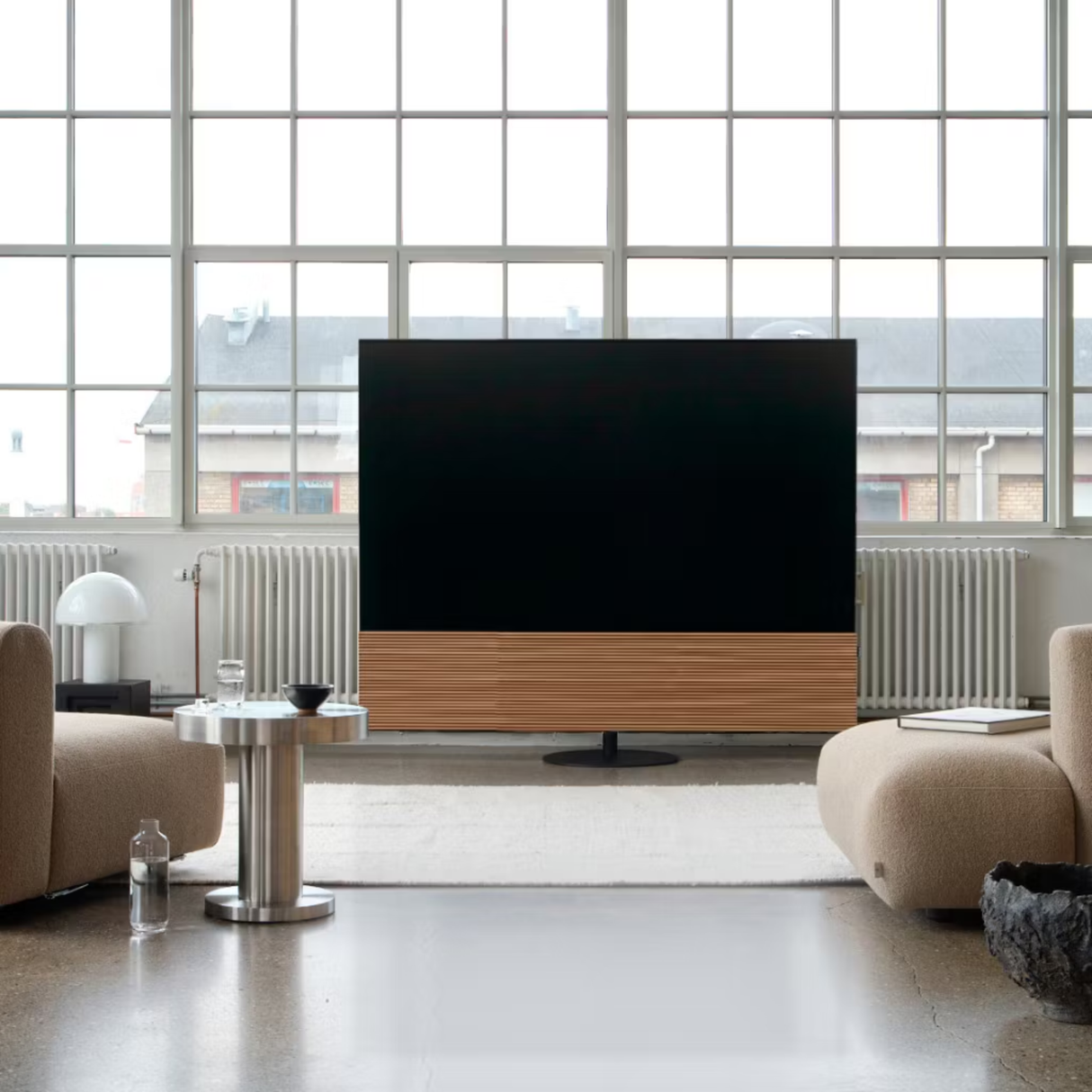 Canvas 85'' Soundbar (Wood Finish, Light Oak)