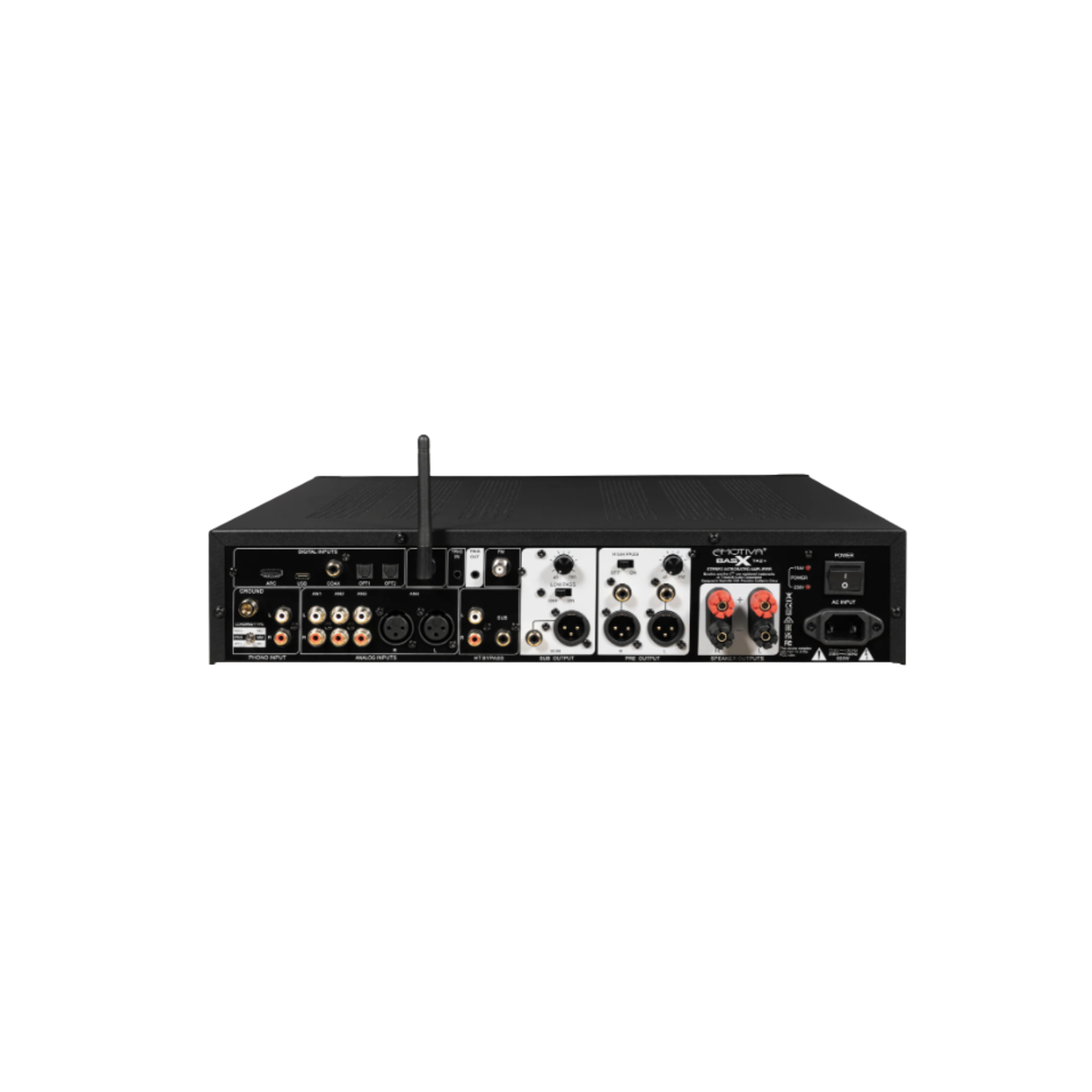 Emotiva BasX TA2+ - Stereo Integrated Amplifier with Preamp/DAC/Tuner