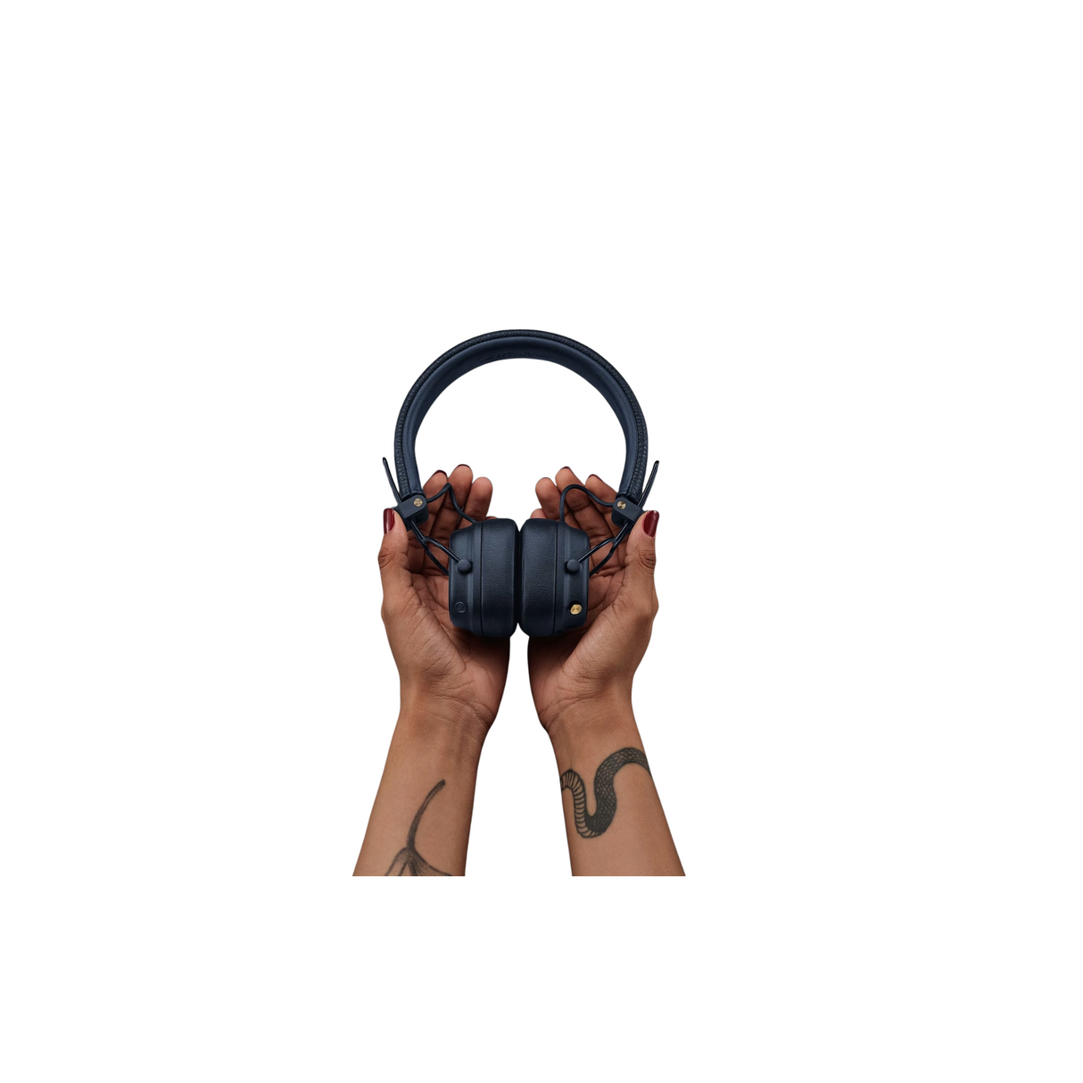Marshall Major V Wireless on-ear headphones with 100+ hours of playtime (Midnight Blue Limited Edition)