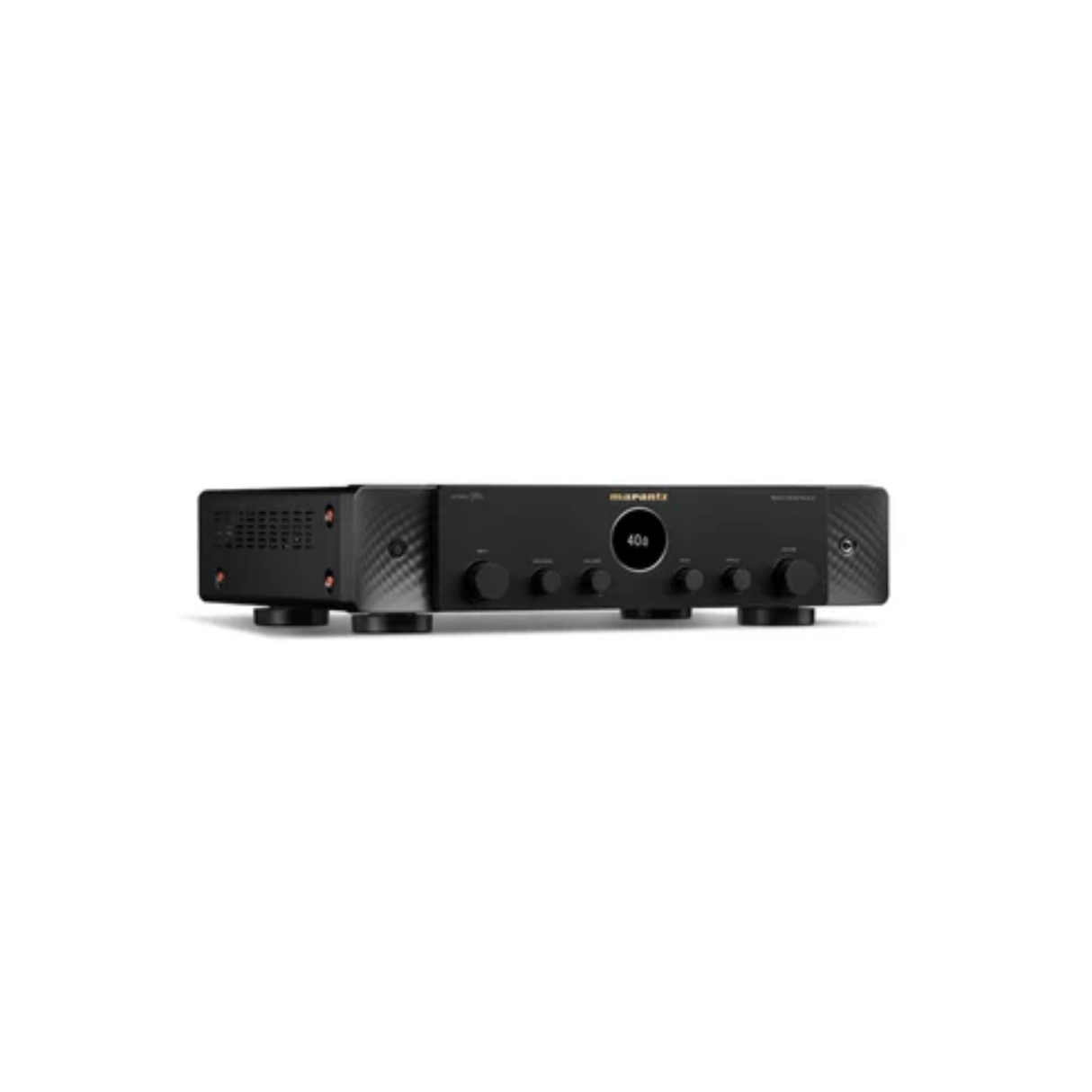 Marantz Stereo 70s Slimline Network Stereo Receiver (Black) + Q Acoustics 3050i Floor Standing Speaker (Walnut) (Stereo Bundle Package)
