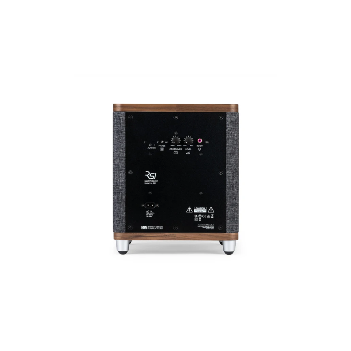 Ruark RS1 7 Inches Powered Subwoofer (Rich Walnut Veneer)