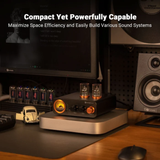 Fosi Audio MC331 Tube Integrated Amplifier with DAC, 2 Channel Home Audio Stereo Power Amp
