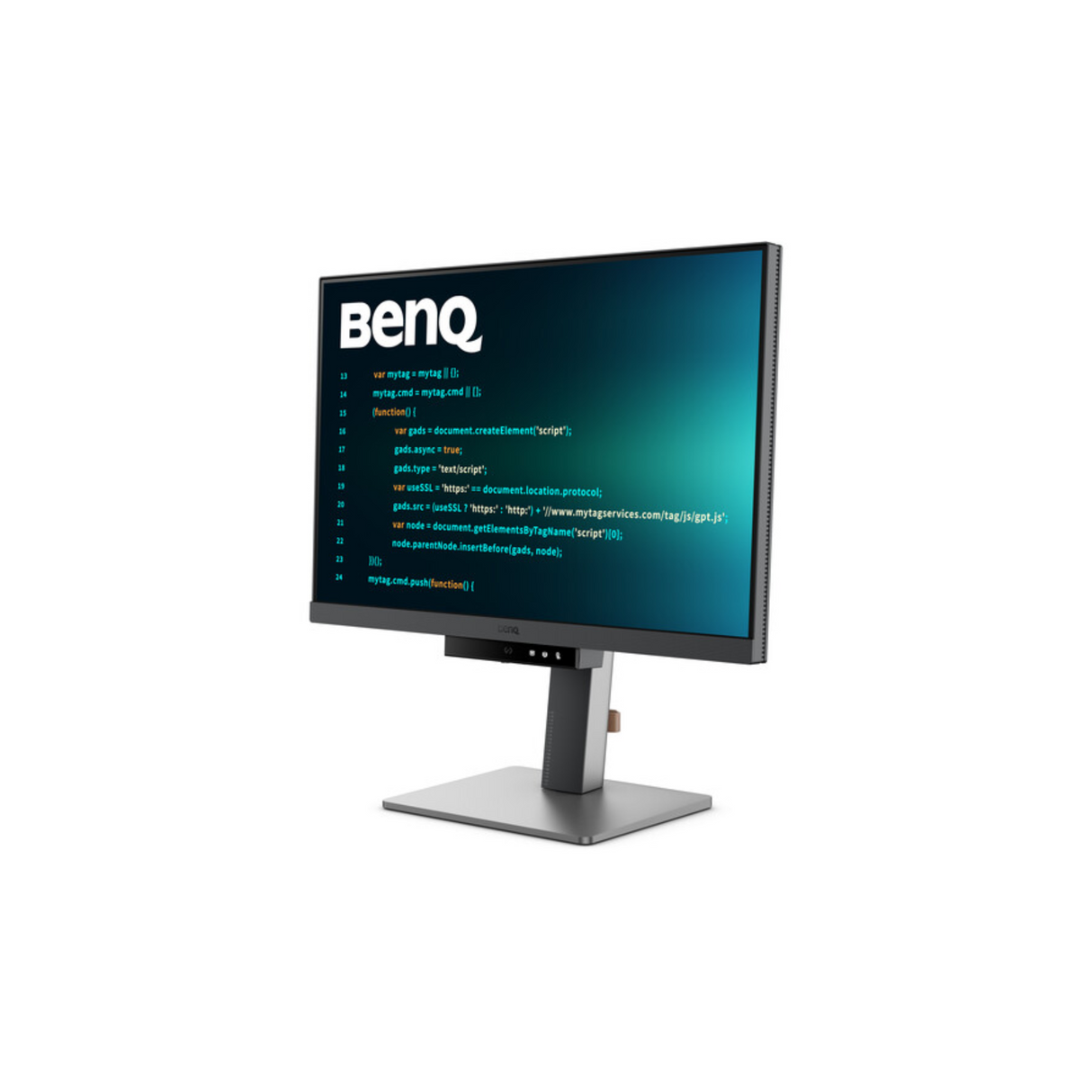 BenQ RD240Q - 24 Inches 16:10 WQXGA USB-C Ergonomic Programming Monitor , Advanced Coding Modes , Coding Hotkey, 16:10 Special Ratio