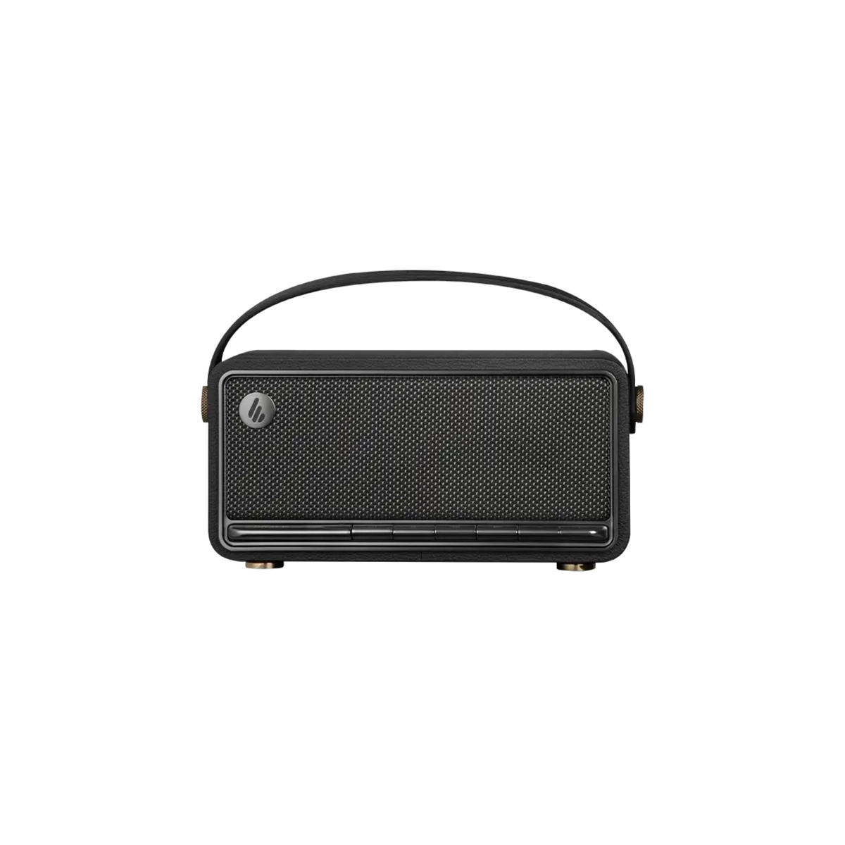 Edifier MP330 Portable Mini Bluetooth Speaker With Built In Battery (Upto 19 Hours) (Retro Black)