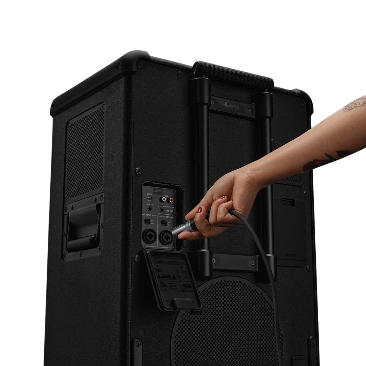 Marshall Bromley 750 Portable Wireless Party Speaker with 40+ Hours Playtime