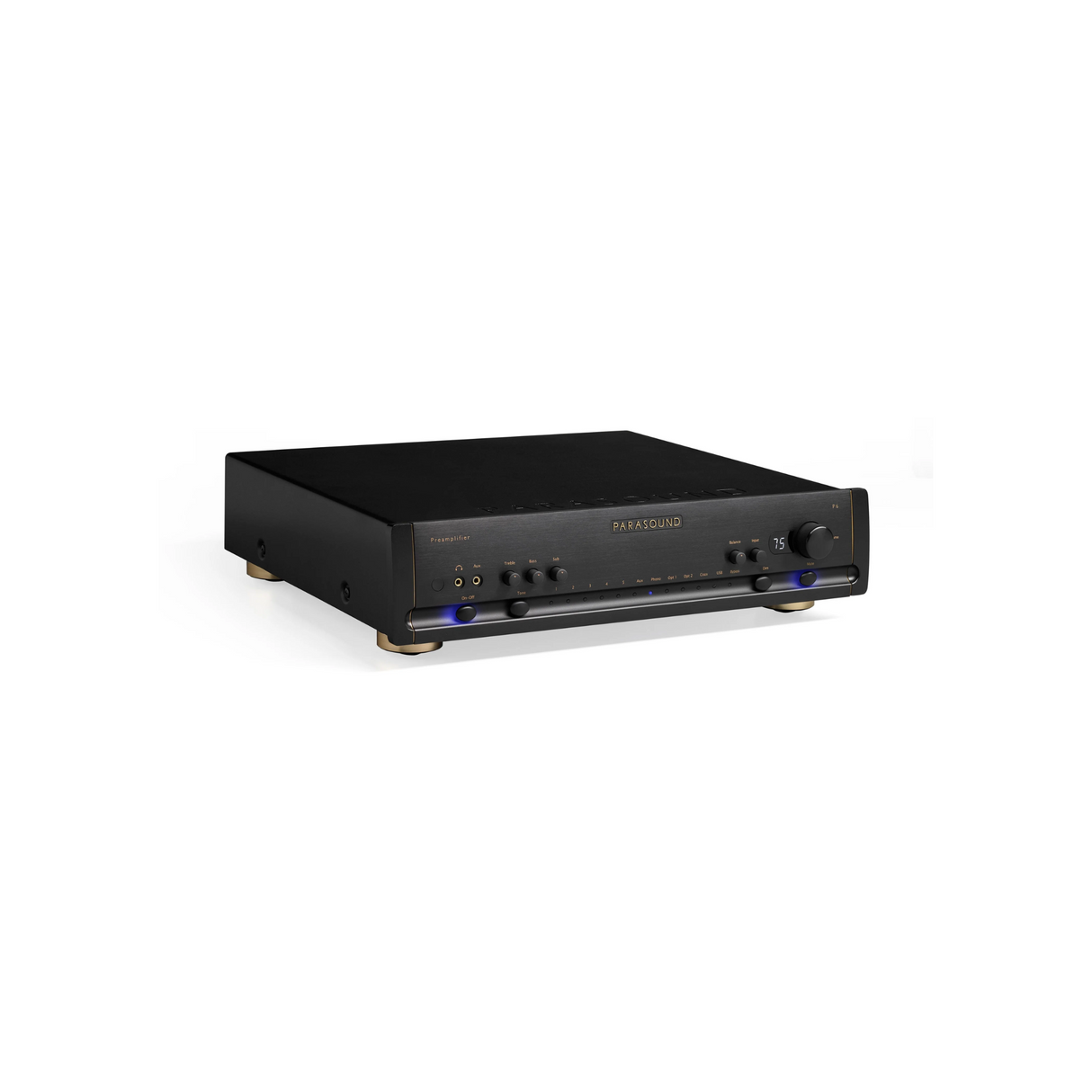 Parasound Halo P6 Stereo Preamplifier (Black)