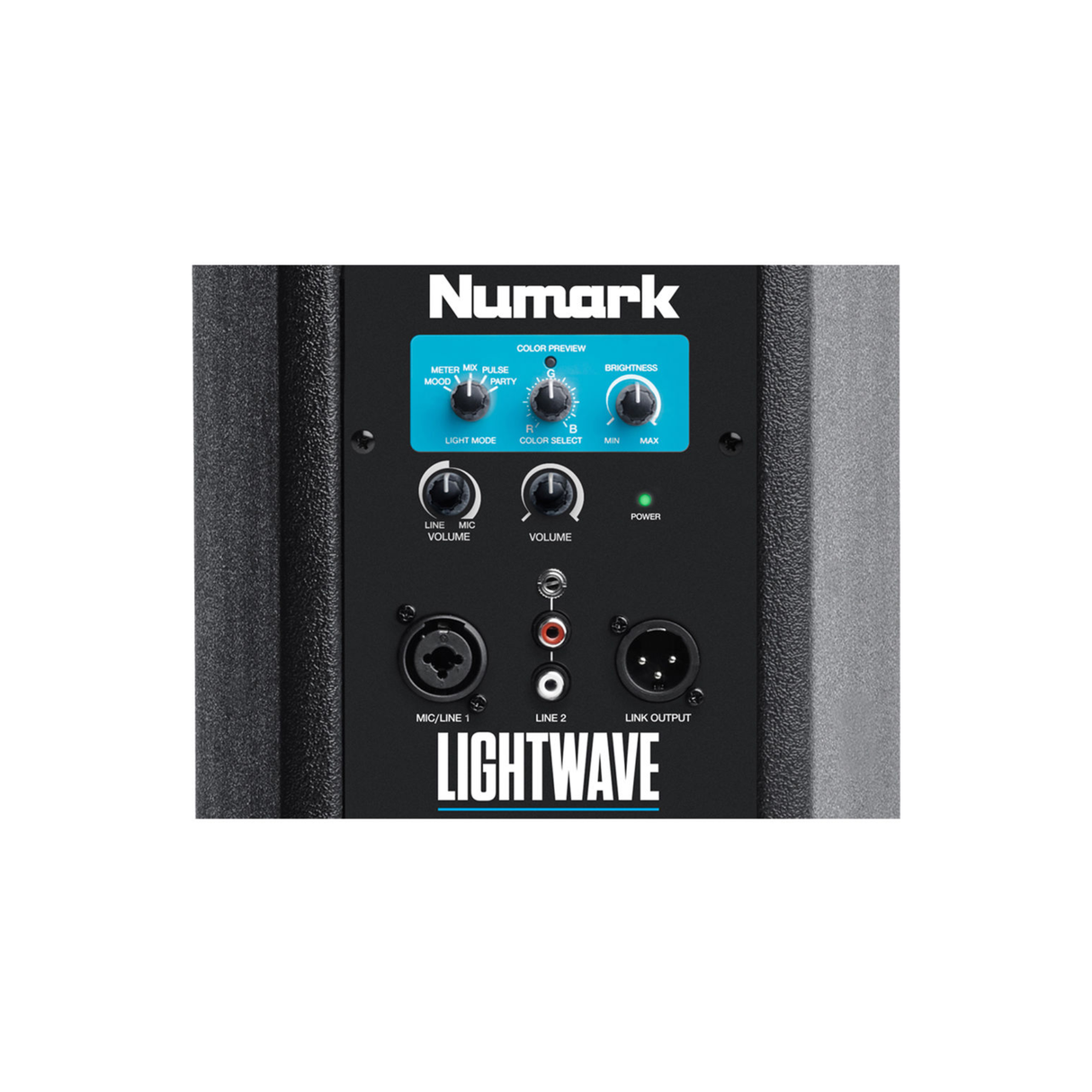 Numark Lightwave - Dual LED arrays with a compact powered Speaker