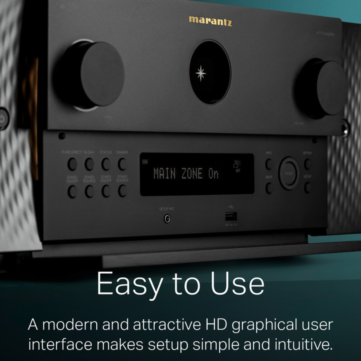 Marantz AV 30 - 13.2 Channel 8K Ultra HD AV Processor & Preamplifier with Dolby Atmos & DTS:X