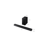 Samsung HW-B750F Soundbar - 5.1 Channel DTS Virtual: X Soundbar with wireless Subwoofer 400W