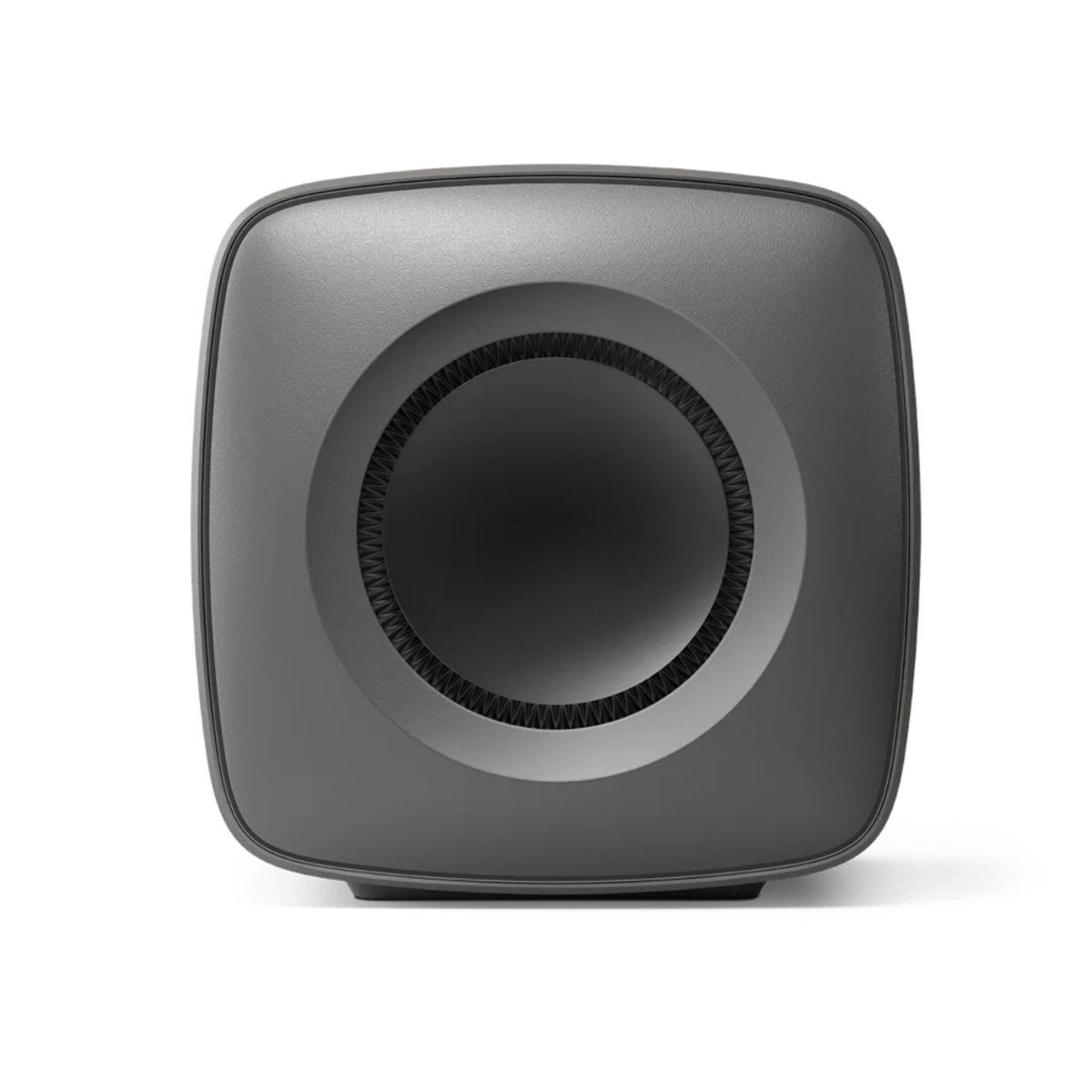 Kef KC62 - Compact 6.5 Inches Powered Subwoofer (Titanium Grey)