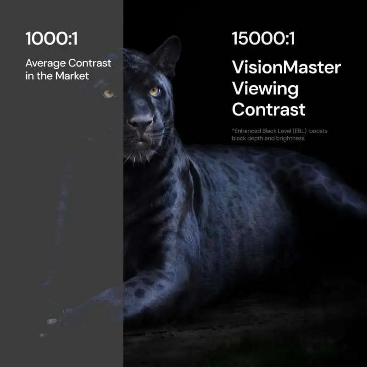 Valerion VisionMaster PRO 2 - 4K HDR UHD 3000 Lumens Home CinemaProjector with Google TV