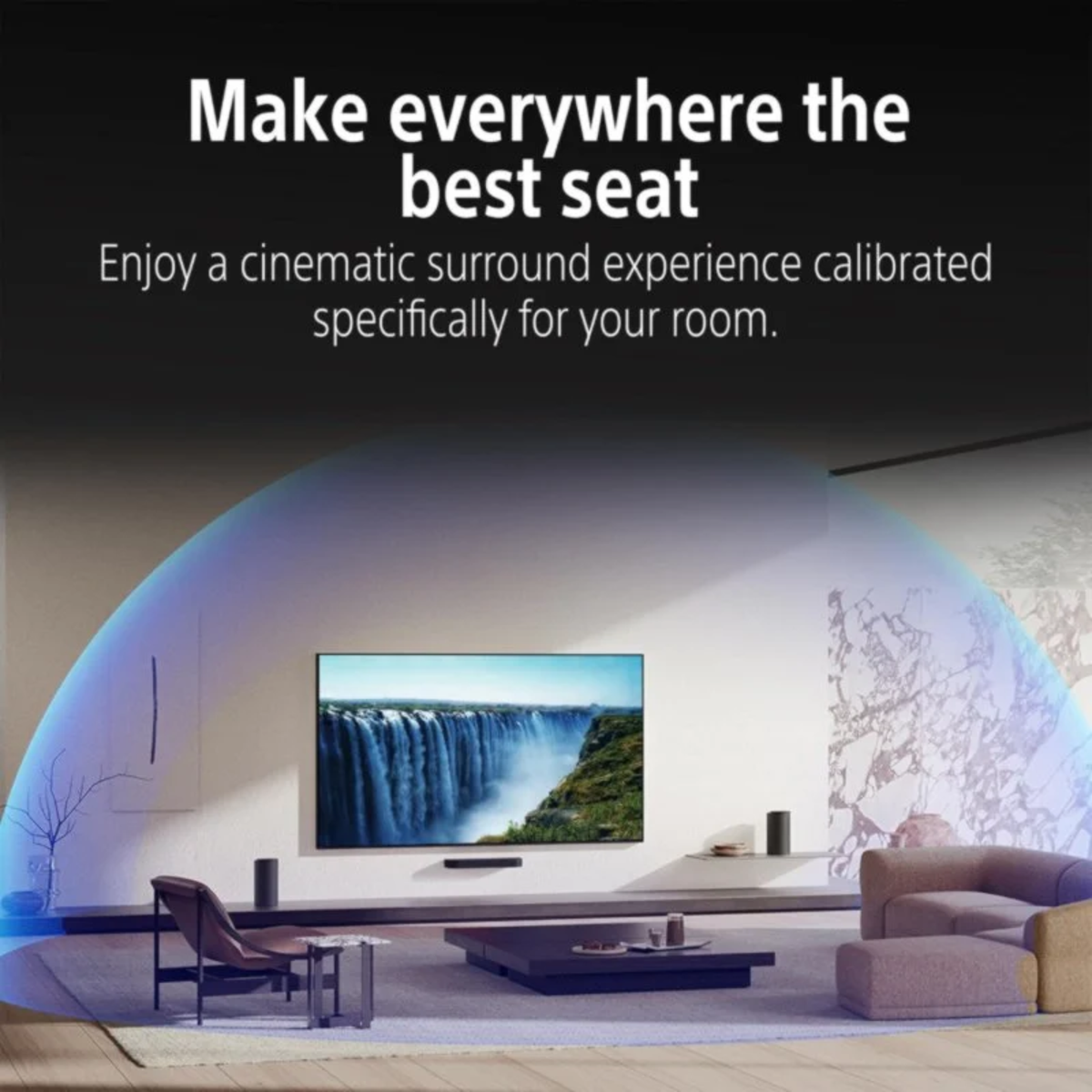 Sony Bravia Theatre Trio (HT-A8+ SA-SW3) - Home Theater Three-Unit Audio Dolby Atmos Home Theatre System With Wireless Subwoofer SW3 (IMAX,Dolby Atmos/DTSx,360RA,Voice Zoom3,Alexa & Google,8K/4K HDR)