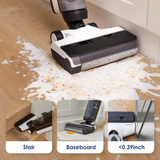 Tineco S5 Combo - Cordless Wet & Dry Vacuum Cleaner, Converts to Handvac, Lightweight & Self-Propelled, Hands-Free Self-Cleaning, iLoop Smart Sensor, Tough Stain Removal, Auto Floor Washer