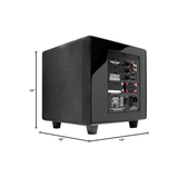 Earthquake MiniMe DSP P8 - 8 Inches Powered Subwoofer with App Control (320 Watts)