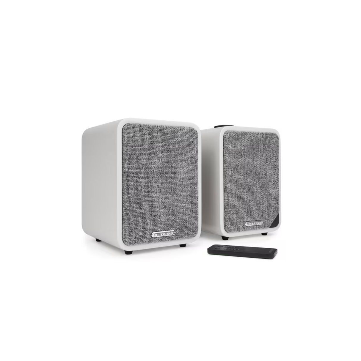 Ruark Audio MR1 MK2- Powered Bookshelf Speaker (Pair) (Soft Grey Lacquer)