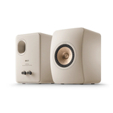 Kef LS50 META Bookshelf Speaker (Pair) (Sand Shell)