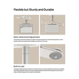 XGIMI Ceiling Mount Accessory - Ceiling Mount for Horizon Series, Horizon S Max & Horizon 20 Series, (Quick-Release Gimbal with 360° Swivel & 12° Tilt)
