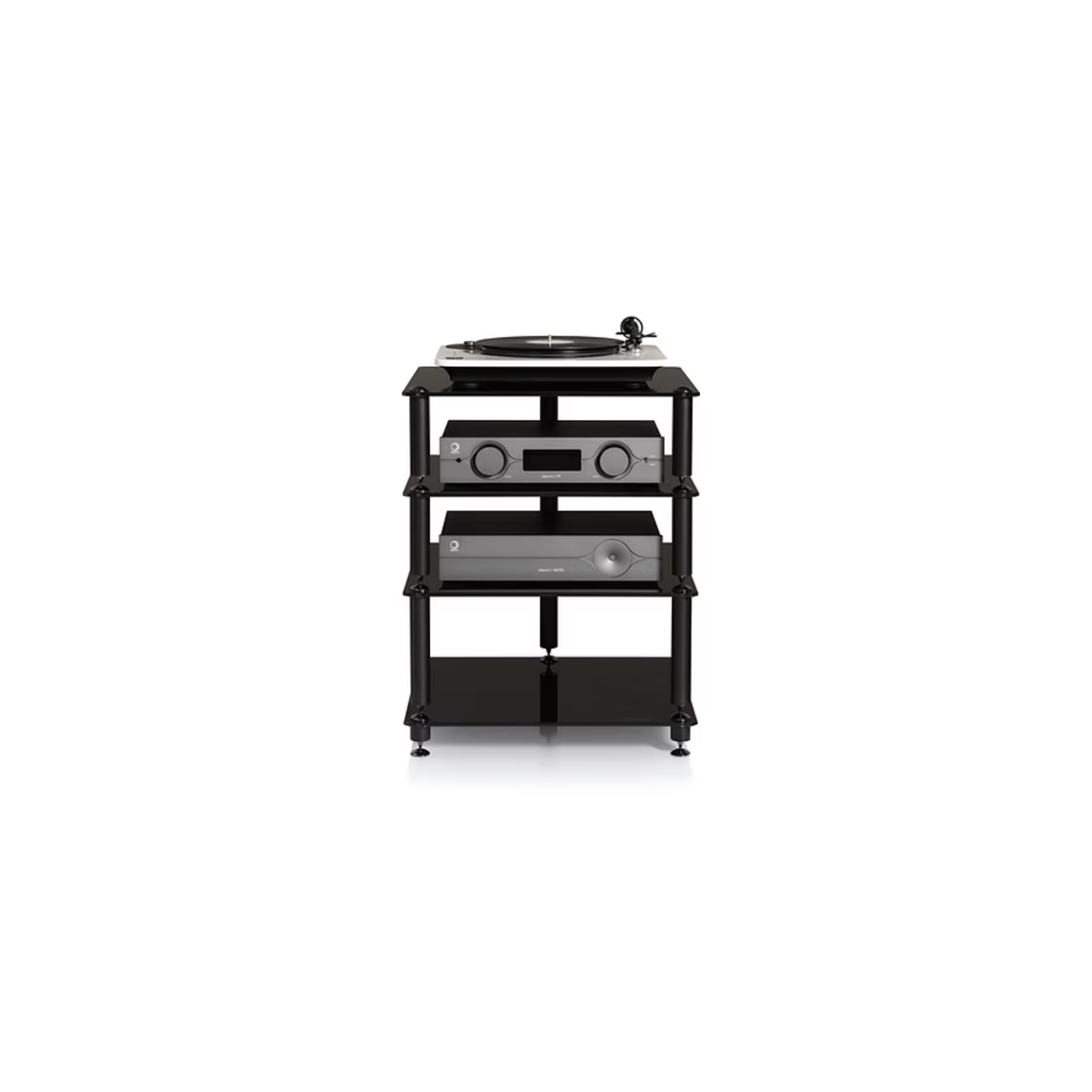 Norstone Bergen 2 Hifi AV Rack (Black)