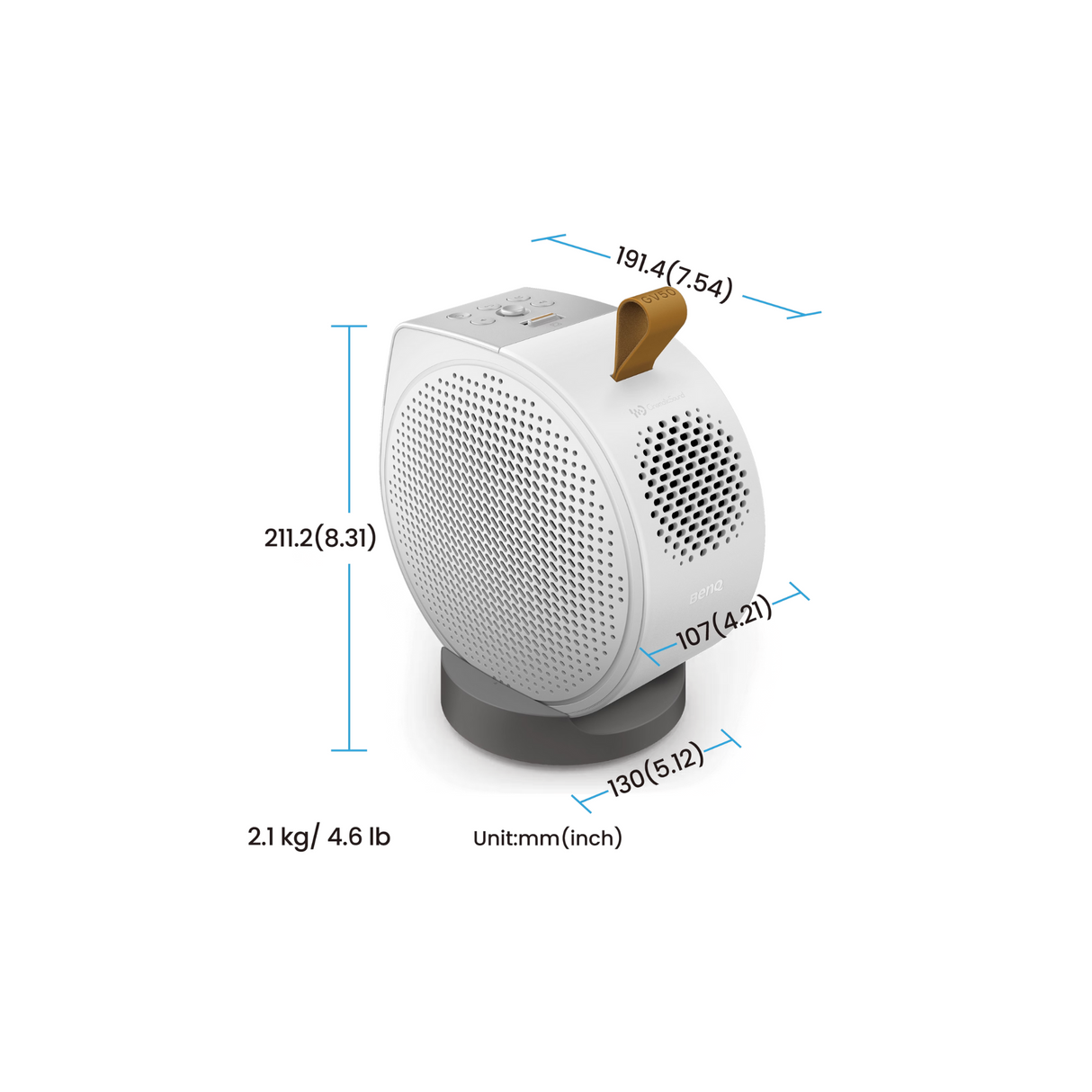 BenQ GV50 - Android Smart Full HD Laser Portable Projector