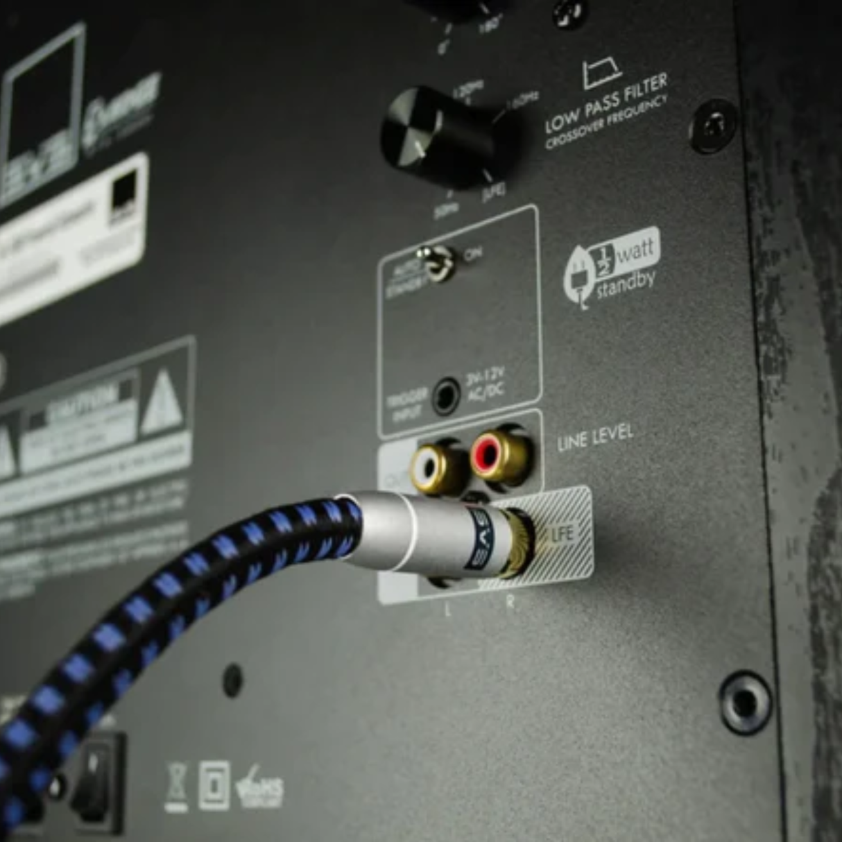SVS SoundPath RCA - RCA Interconnect Subwoofer Cable (2 Meter)