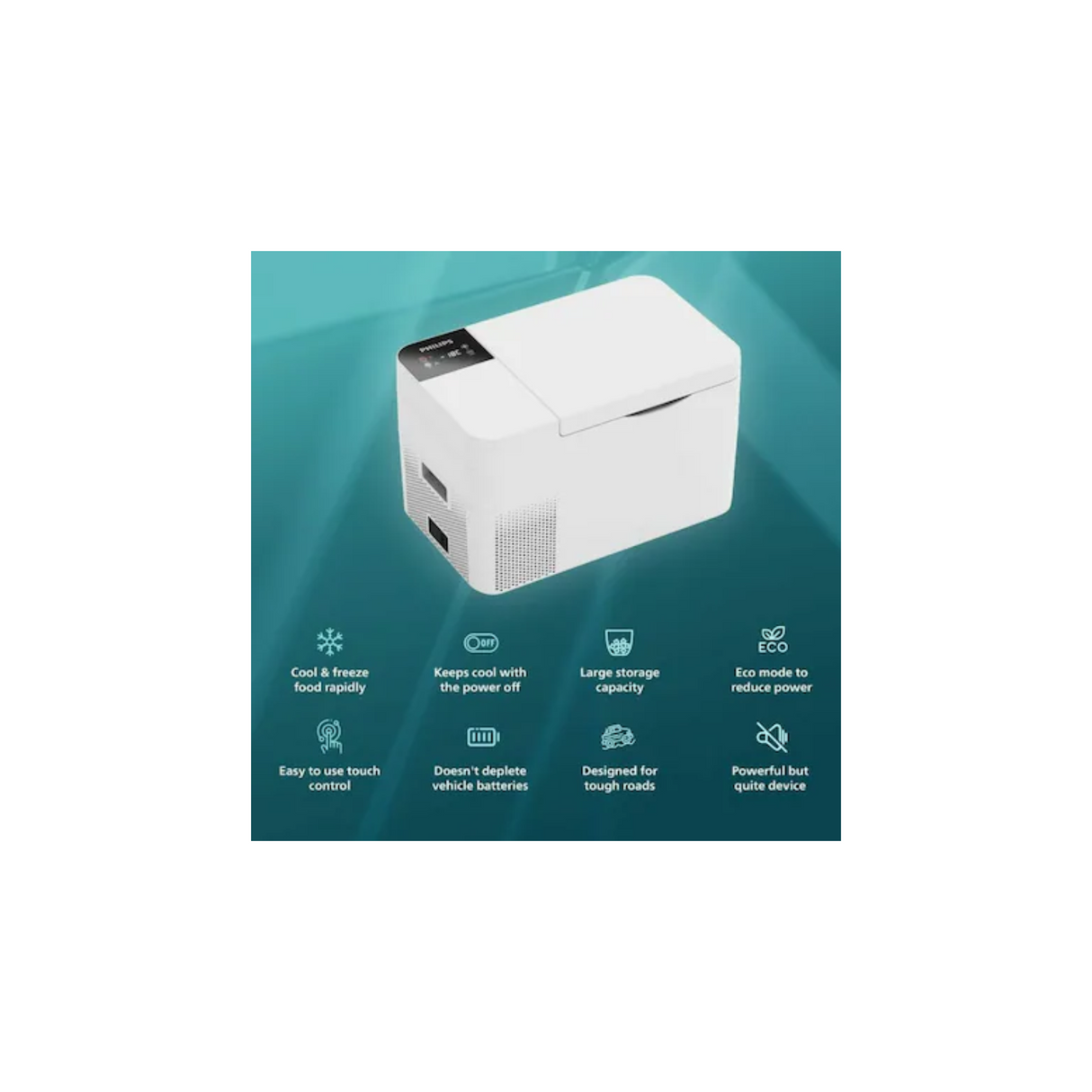 Philips Automotive Car Thermal Box TB5101 - 16.5 Litres Car Refrigerator