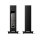 KEF LS60 - Wireless Powered Floor Standing Speakers (Pair) (Carbon Black)