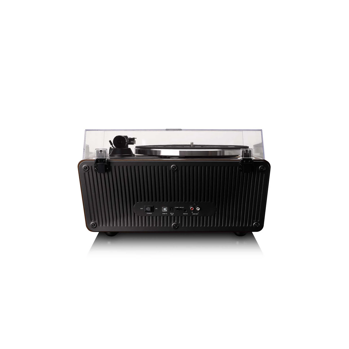 Lenco LS-470WA - Record Player with built-in speakers and Bluetooth (Walnut)