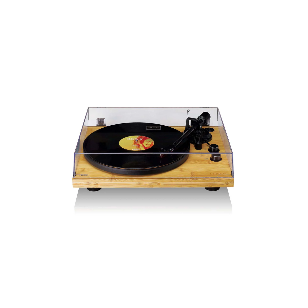 Lenco LBT-335BA - Record Player with Bluetooth & Ortofon 2M Red cartridge