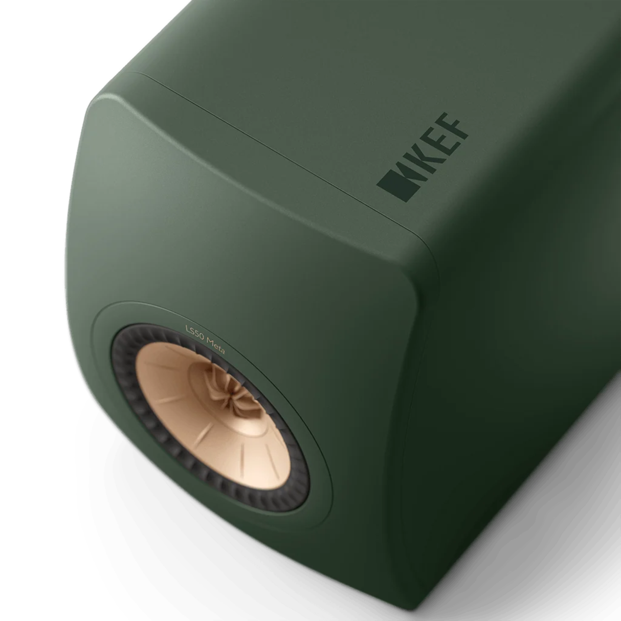 Kef LS50 META Bookshelf Speaker (Pair) (Moss Green)