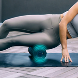 Theragun Wave Roller - Vibrating Bluetooth Enabled Smart Foam Roller (Black)