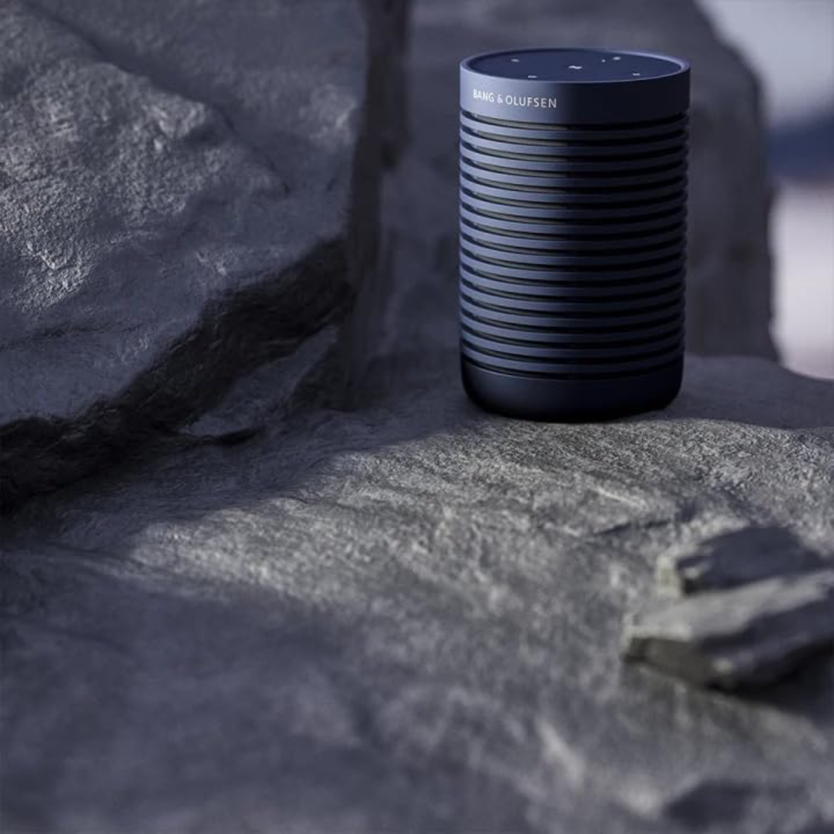 Bang & Olufsen Beosound Explore - Waterproof Durable Portable Bluetooth Speaker (Navy)