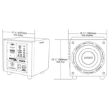 Earthquake MiniMe DSP P12 - 12 Inches Powered Subwoofer with App Control (600 Watts)