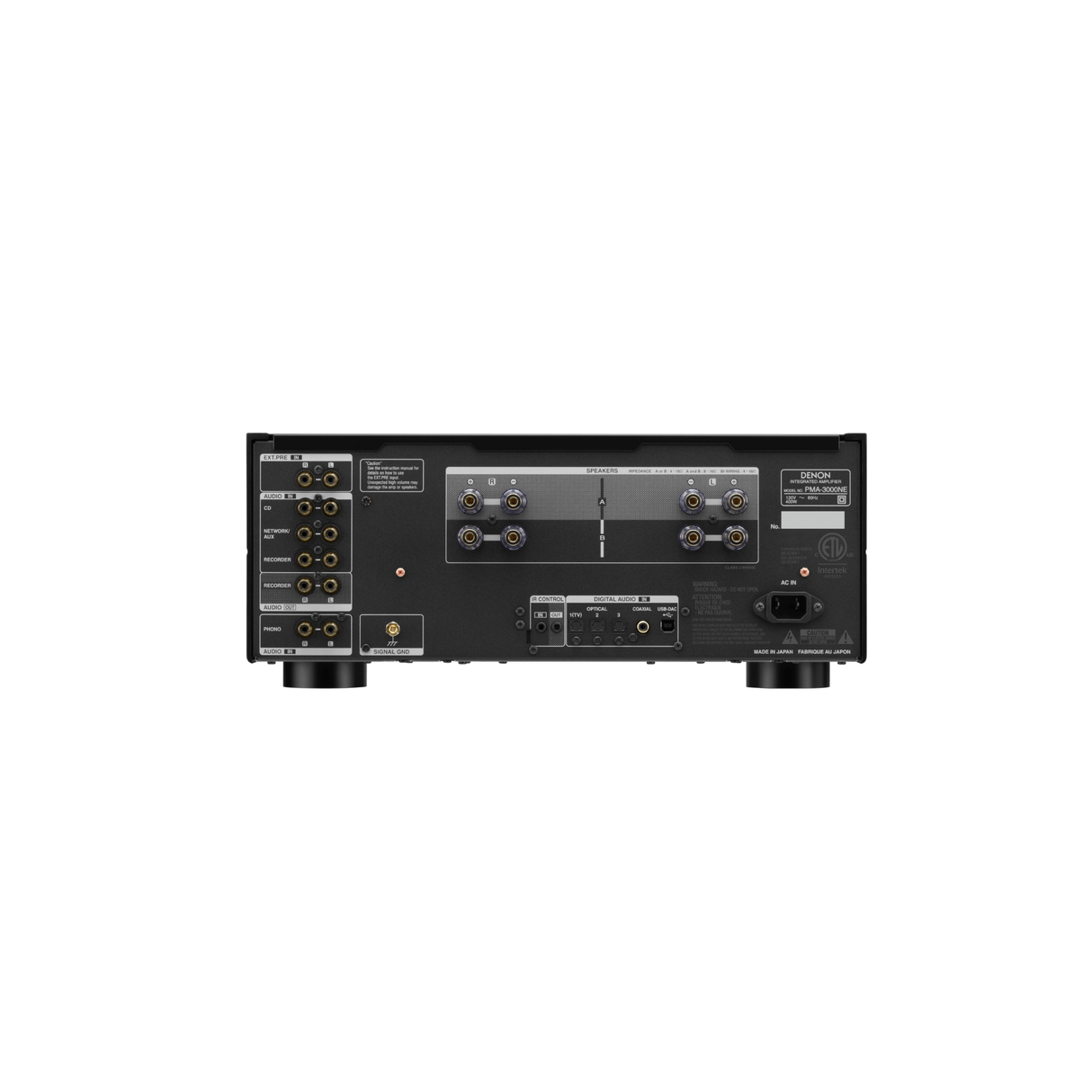 Denon PMA-3000NE - Stereo Integrated Amplifier with DAC and phono Preamplifier
