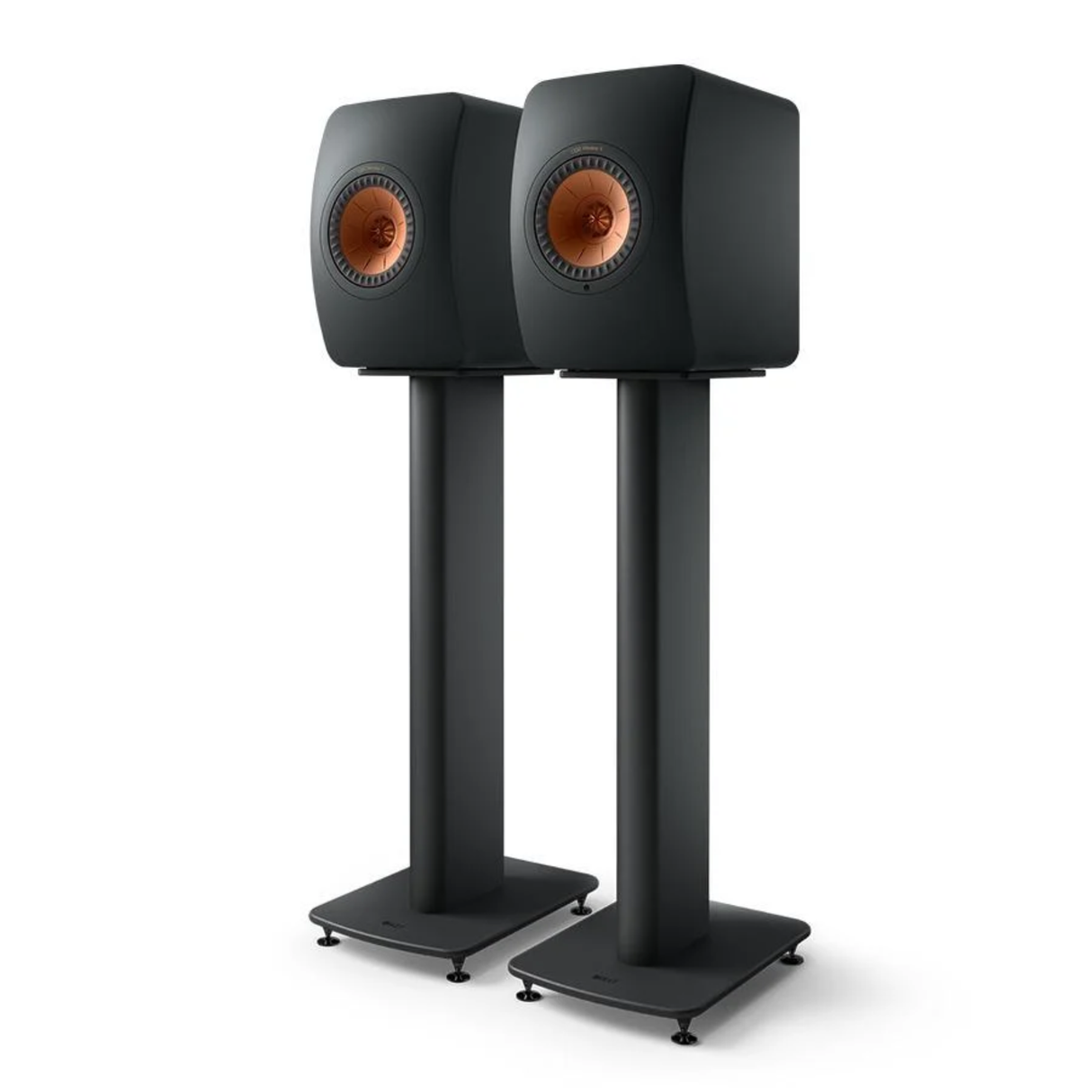 KEF S2 Floor Stands - For Kef LS50 Series (Carbon Black)