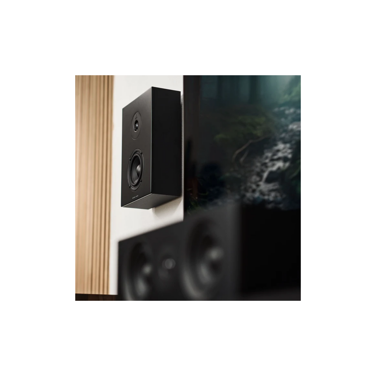 Argon Audio Forus 4 Wall - On-Wall Speaker (Pair) (Black)