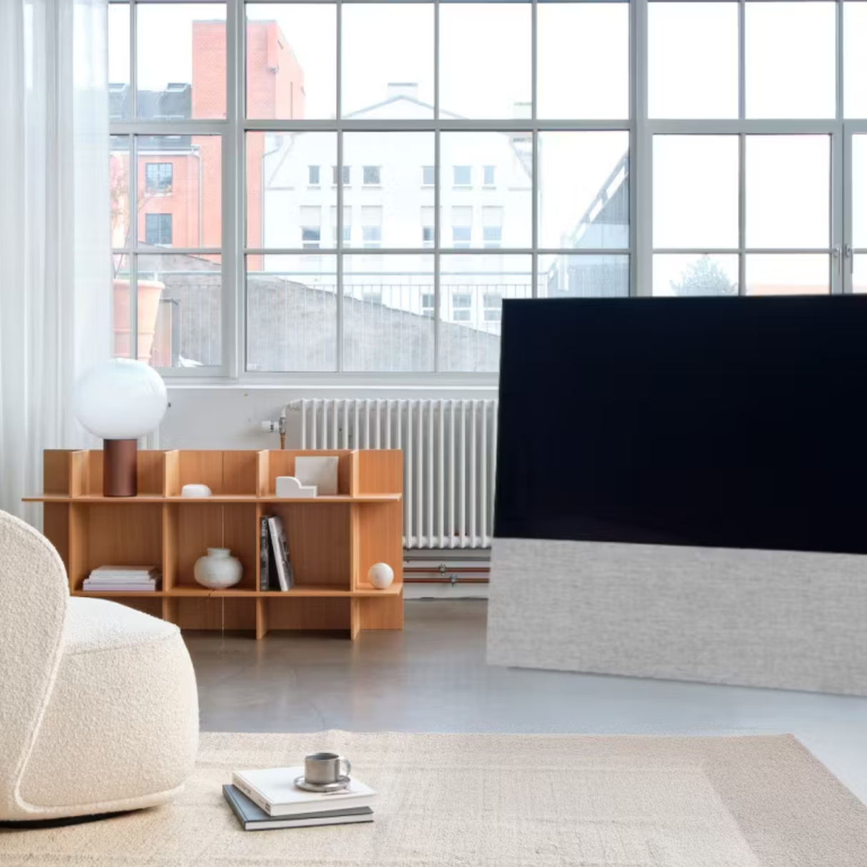 Canvas 77'' Soundbar (Fabric Finish, Structured Grey)