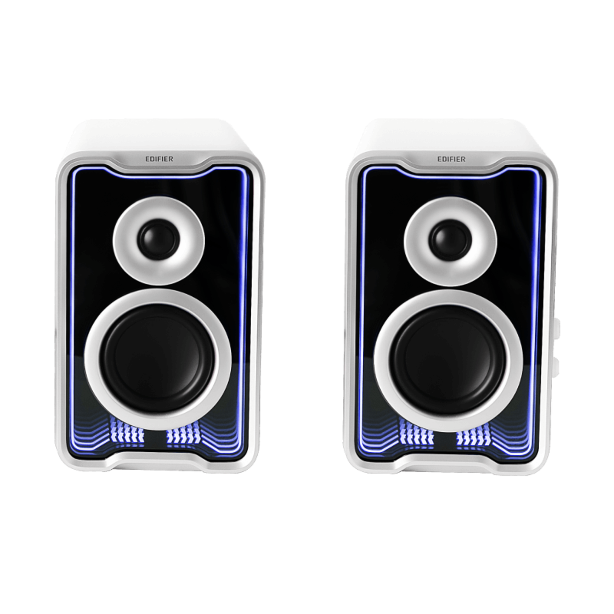 Edifier QR30 2.0 Powered Active Bookshelf Speaker with USB (White)