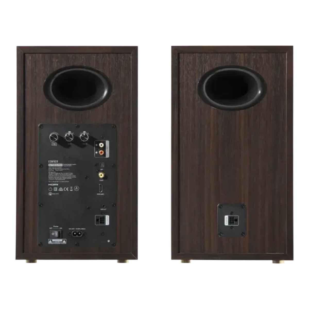 Edifier R2750DB MKII 144 Watts 5'' Wireless Powered Bookshelf Speaker (Walnut)