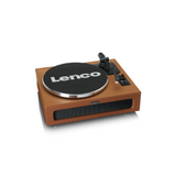 Lenco LS-430BN - Record Player with built-in speakers (Brown)