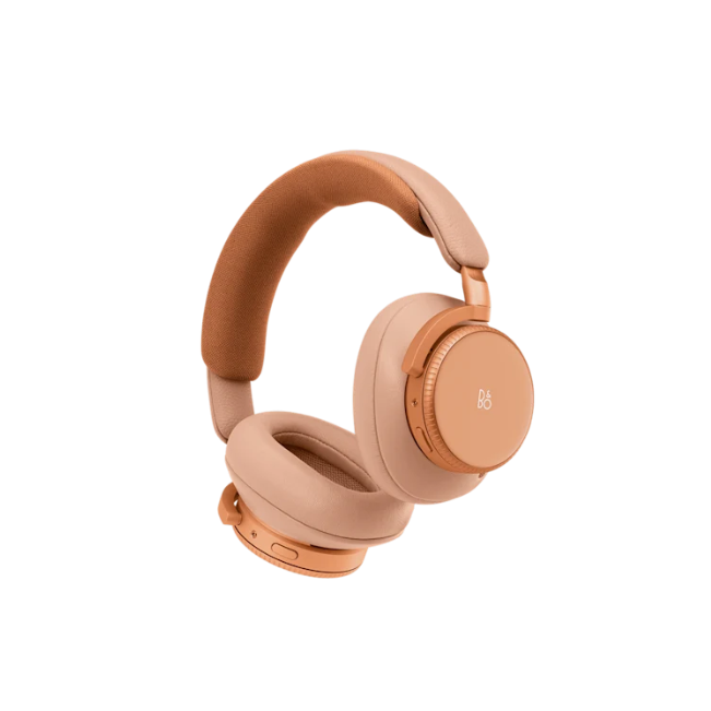 Bang & Olufsen BeoSound H100 - Ultimate Over-Ear Headphones Optimised for Dolby Atmos (Sunset Apricot)